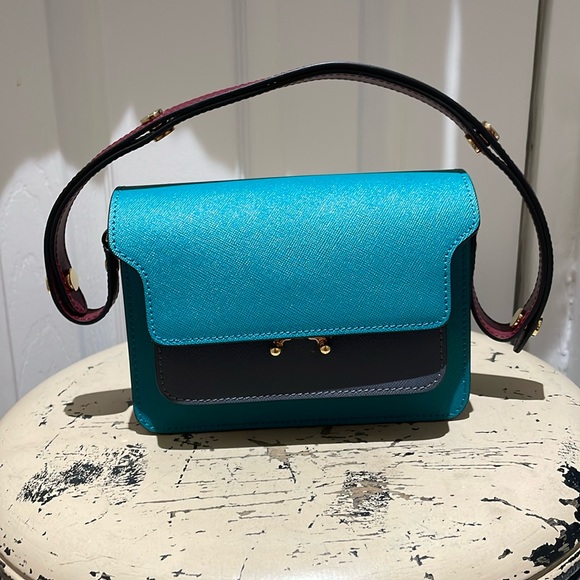 NWOT Marni Trunk Mini Shoulder Bag - Picture 4 of 17